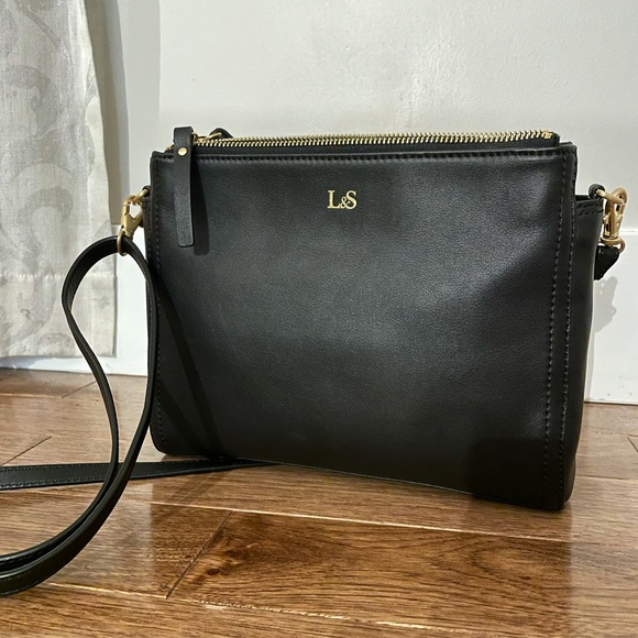 Lo & Sons Handbags - Lo & Sons pearl nappa pearl black